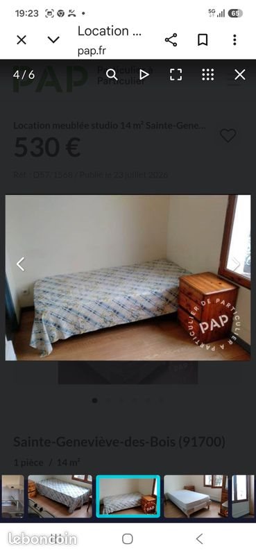 Appartement à louer, 14m², Saint-Michel-sur-Orge