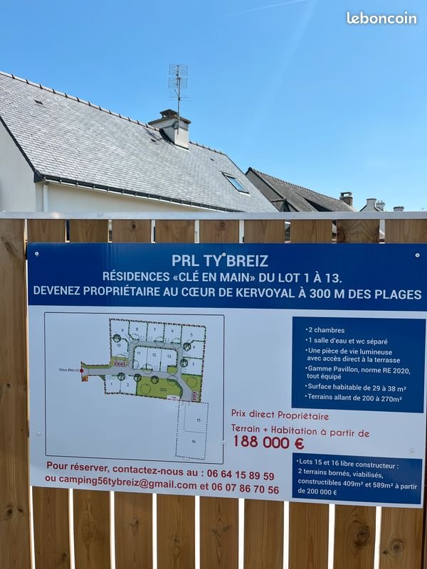 Maison à vendre, 29m², Damgan