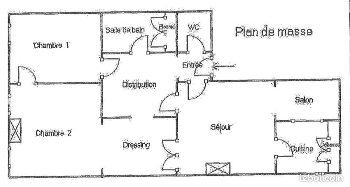 Appartement à louer, 105m², Bordeaux