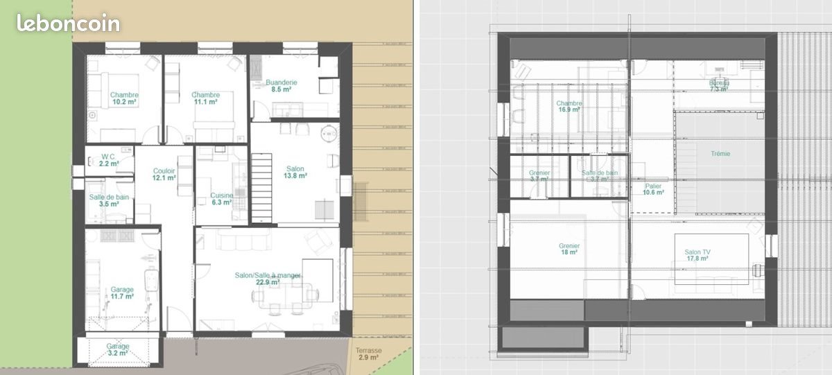 Maison à vendre, 145m², Saint-Sébastien
