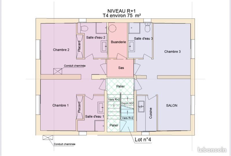 Appartement à vendre, 75m², Lacanau