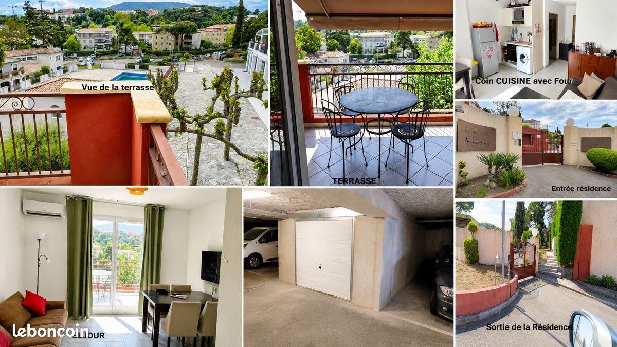 Appartement à louer, 38m², Le Cannet