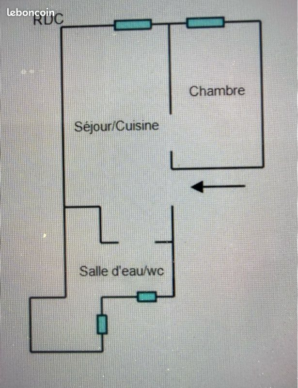 Appartement à louer, 26m², Dinan