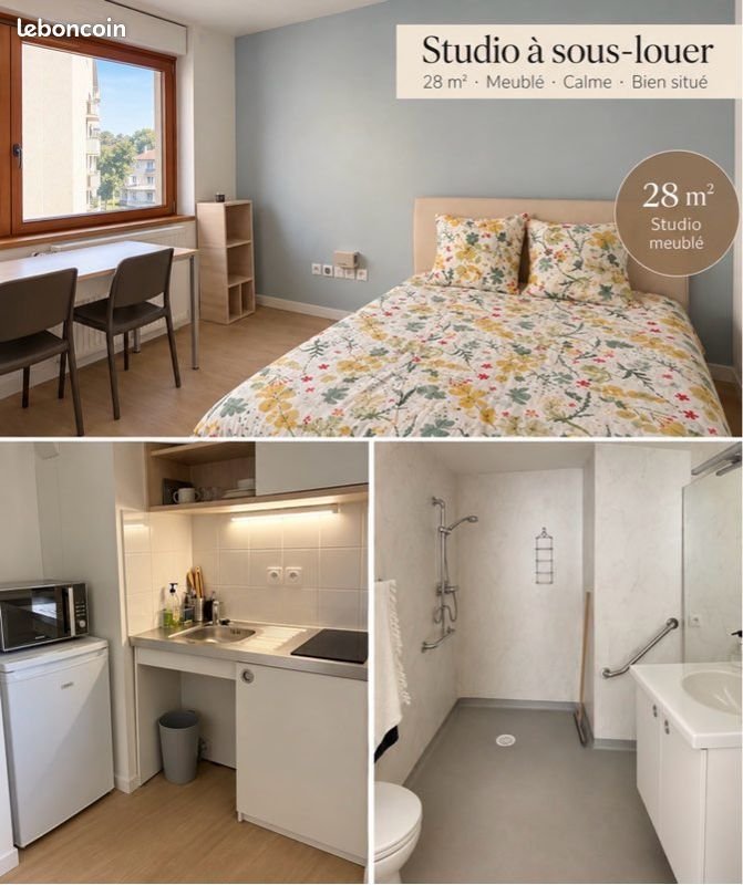Appartement à louer, 28m², Bourg-la-Reine