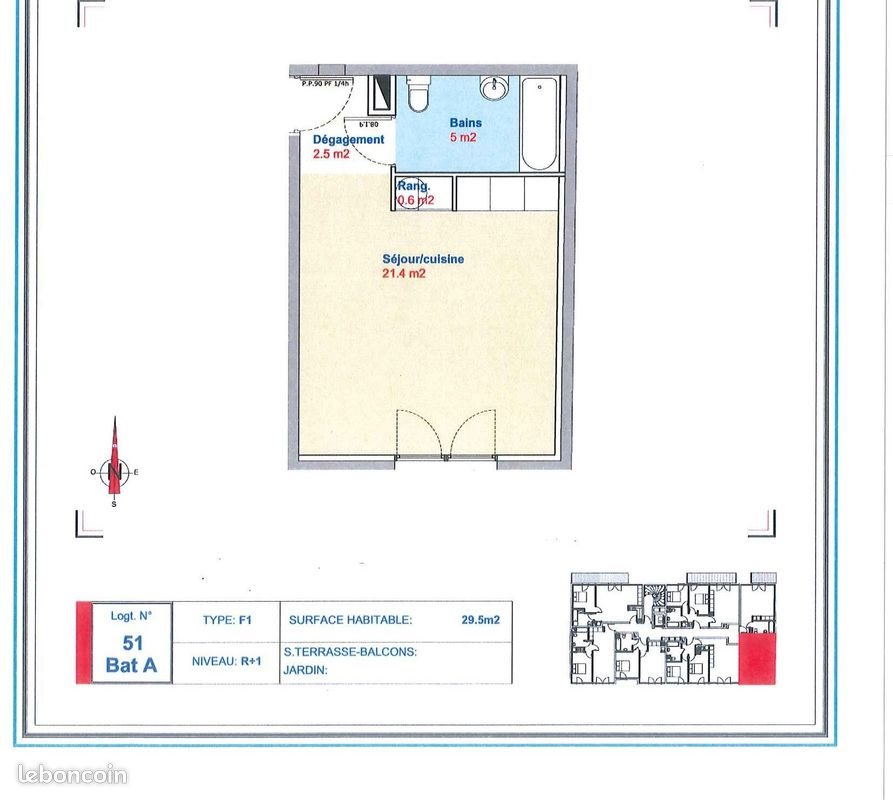 Appartement à vendre, 30m², Aulnay-sous-Bois