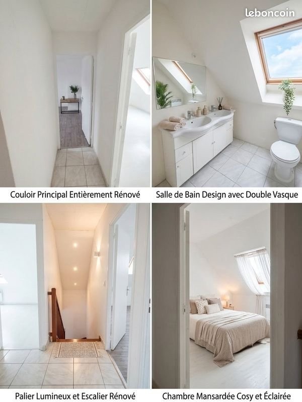 Maison à louer, 90m², Saint-Vran