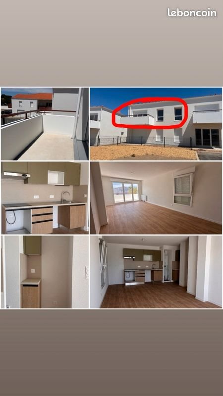 Appartement à louer, 57m², Challans