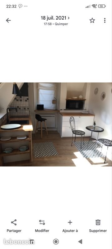 Appartement à louer, 28m², Quimper