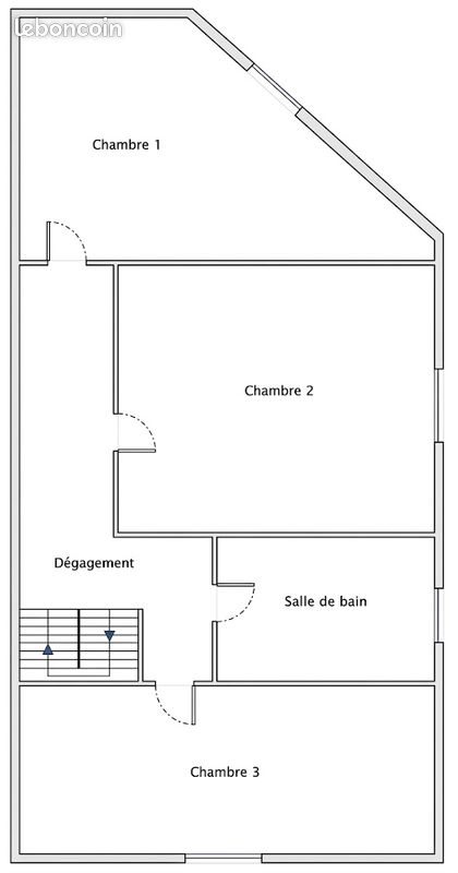 Maison à louer, 92m², Saint-Nazaire