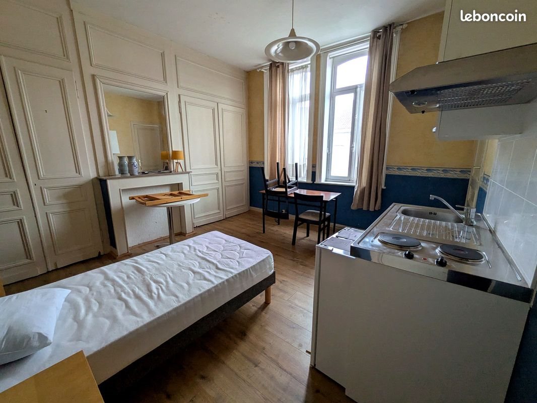 Appartement à louer, 19m², Lille