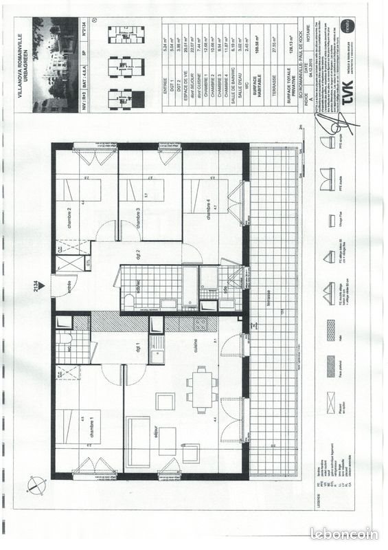 Appartement à vendre, 100m², Romainville