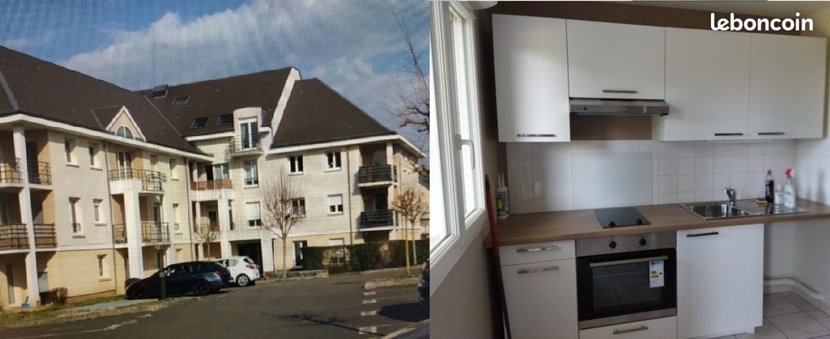 Appartement à louer, 44m², Lèves