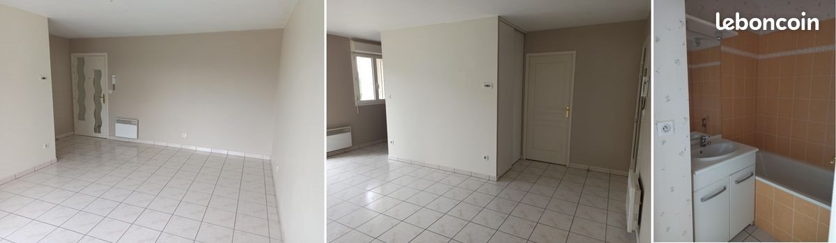 Appartement à louer, 44m², Lèves