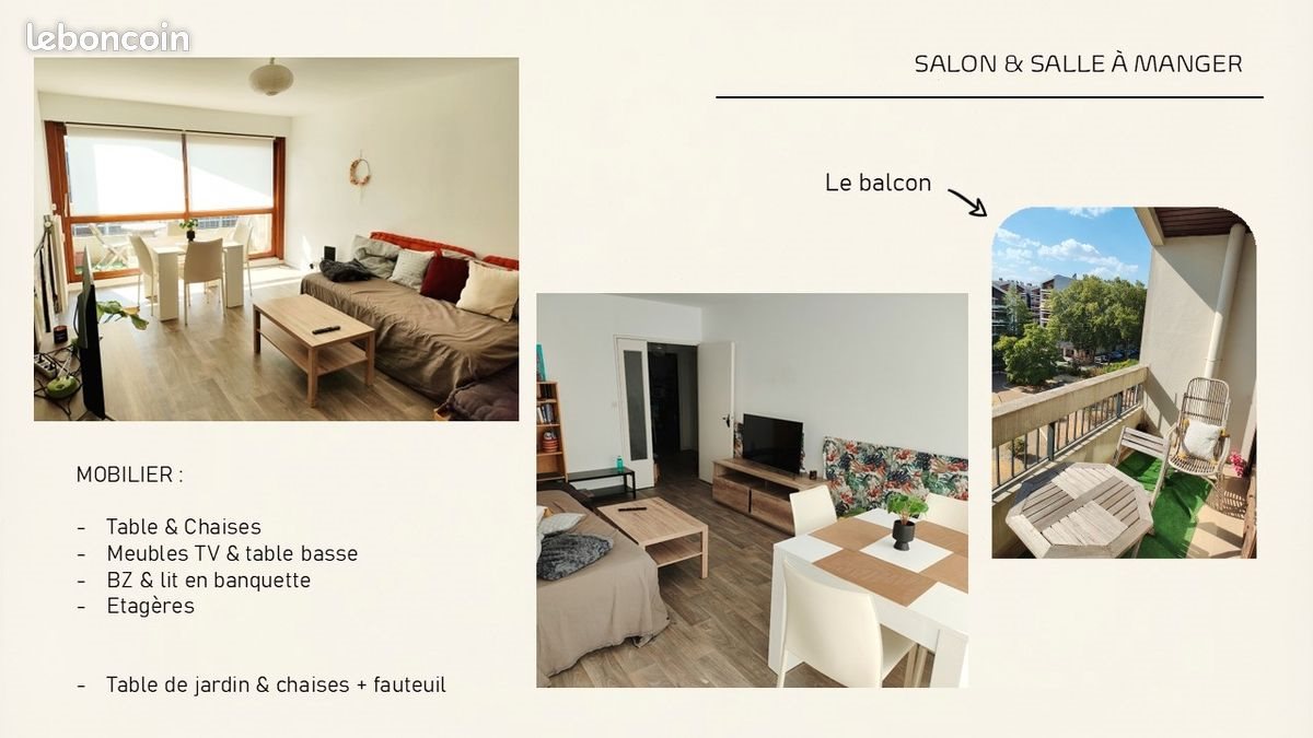 Appartement à louer, 52m², Angers