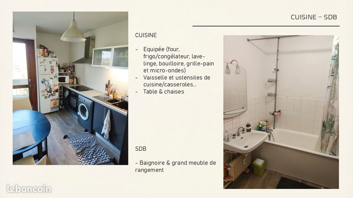 Appartement à louer, 52m², Angers