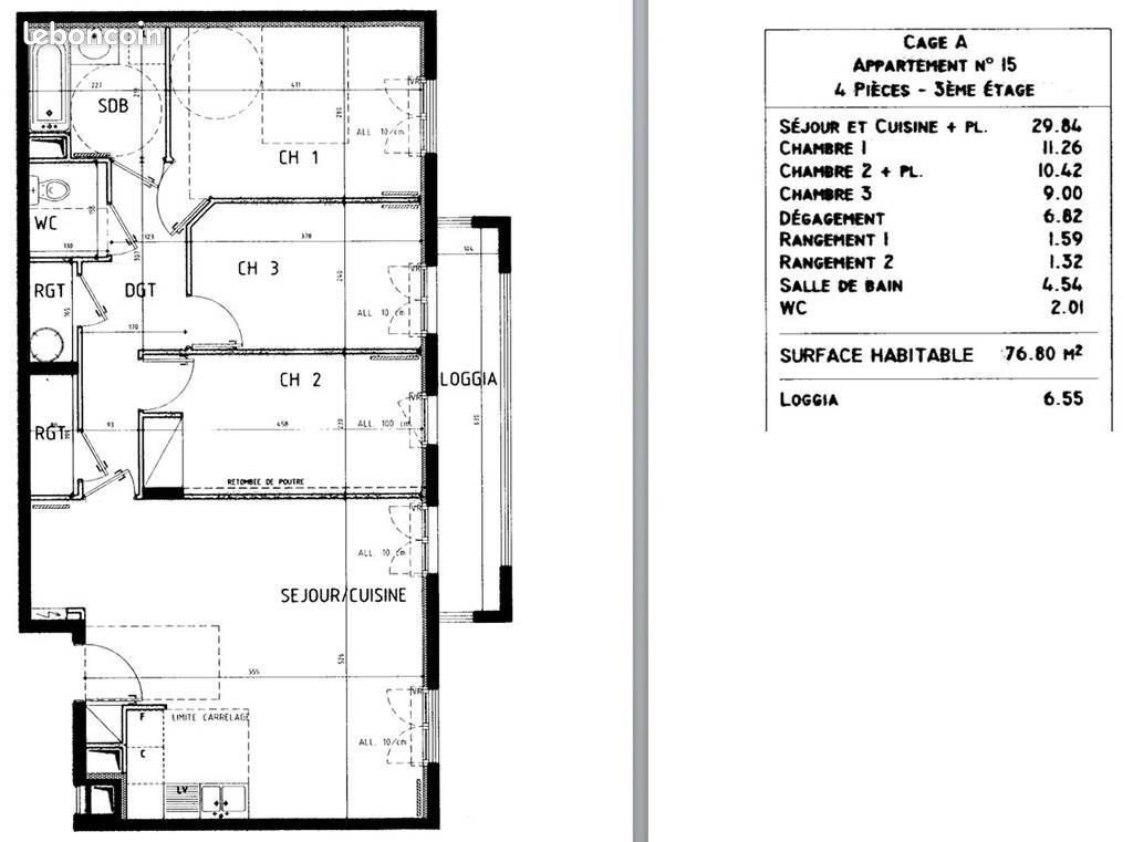 Appartement à louer, 77m², Le Perreux-sur-Marne