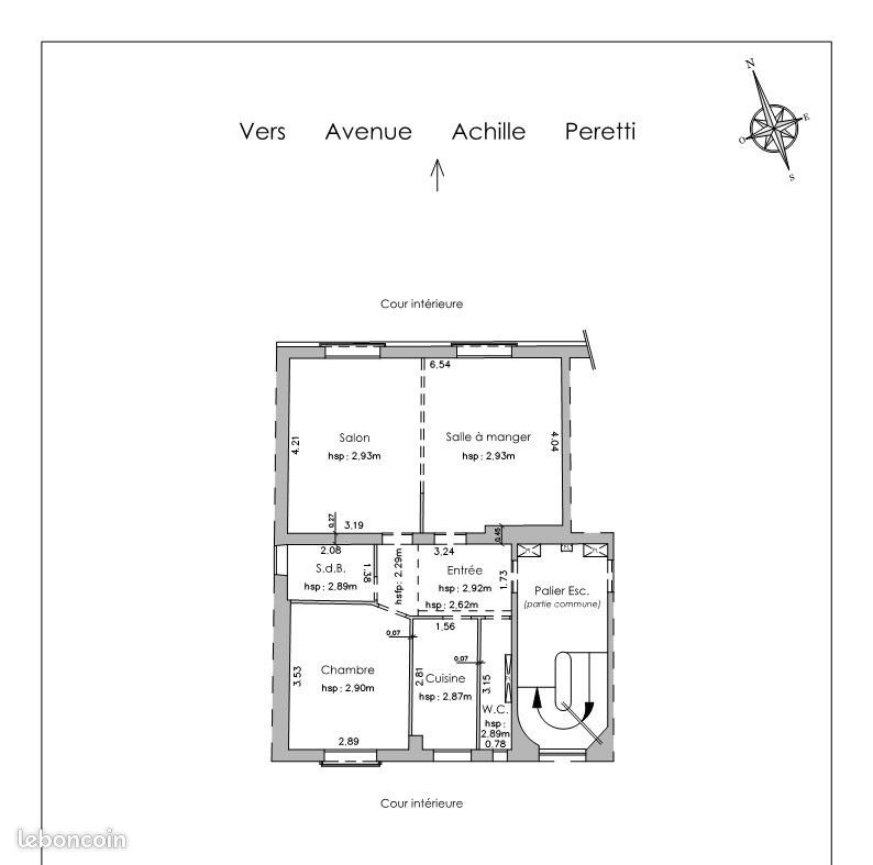 Appartement à vendre, 54m², Neuilly-sur-Seine