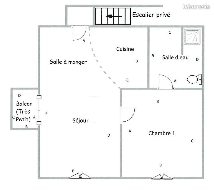 Appartement à louer, 35m², Évian-les-Bains