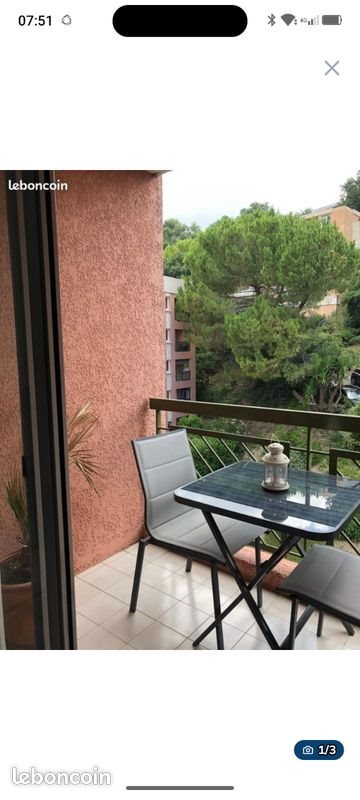 Appartement à louer, 19m², Nice
