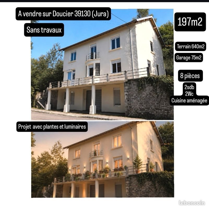 Maison à vendre, 197m², Doucier