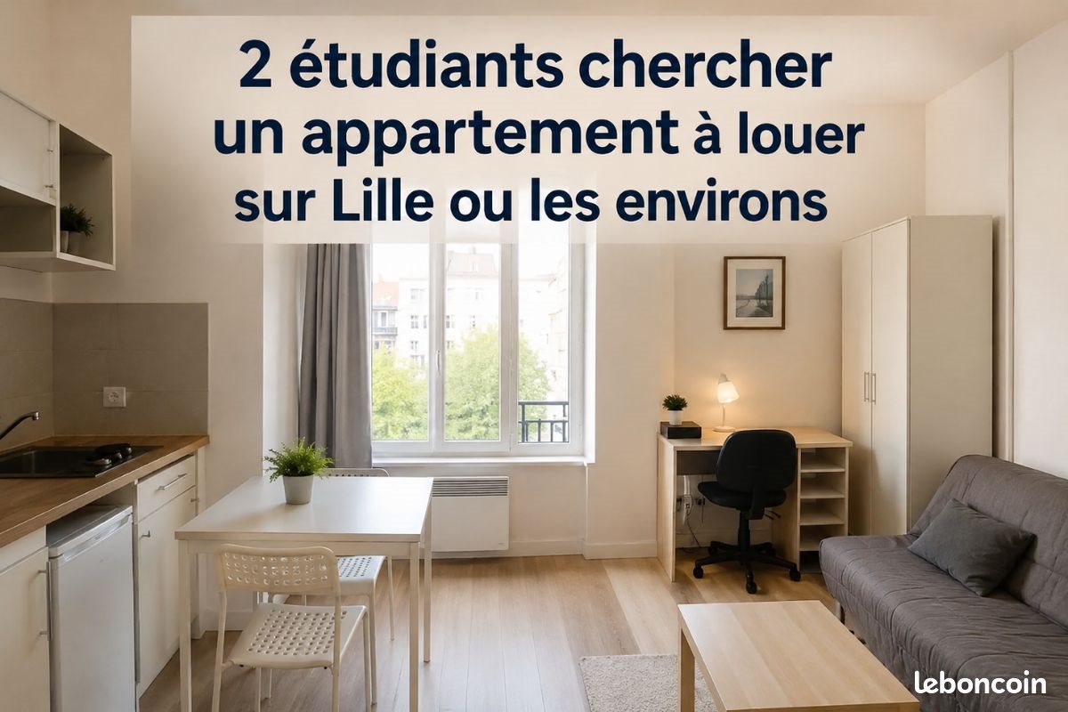 Appartement à louer, 20m², Lille