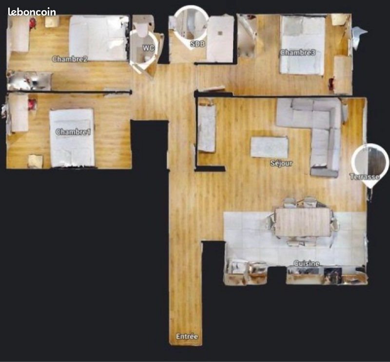 Appartement à vendre, 82m², Villeurbanne