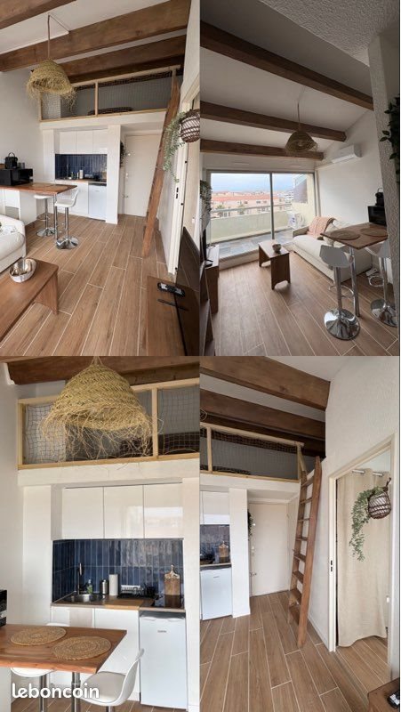 Appartement à louer, 20m², Sète