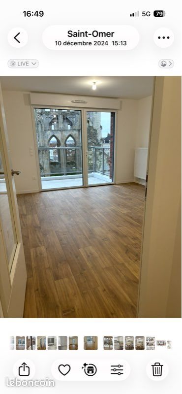 Appartement à louer, 50m², Saint-Omer