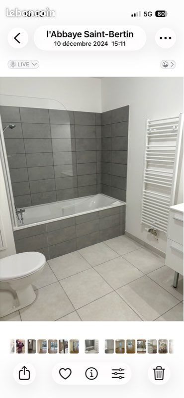 Appartement à louer, 50m², Saint-Omer