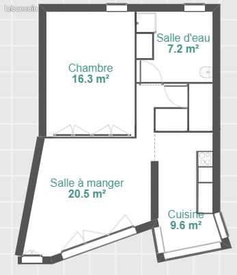 Appartement à louer, 60m², Le Fuilet