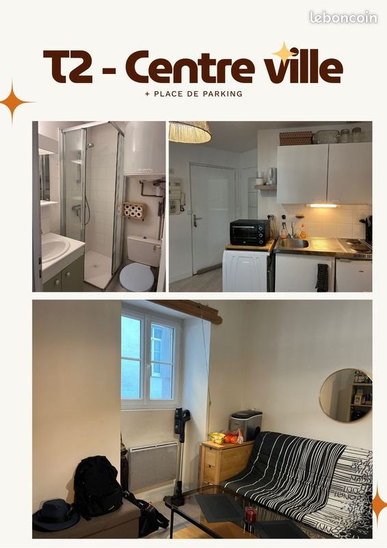 Appartement à louer, 23m², Nantes