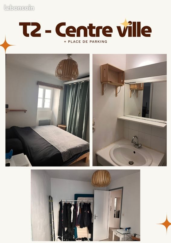 Appartement à louer, 23m², Nantes