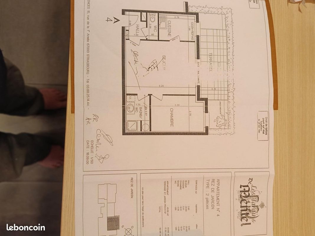 Appartement à vendre, 45m², Sélestat