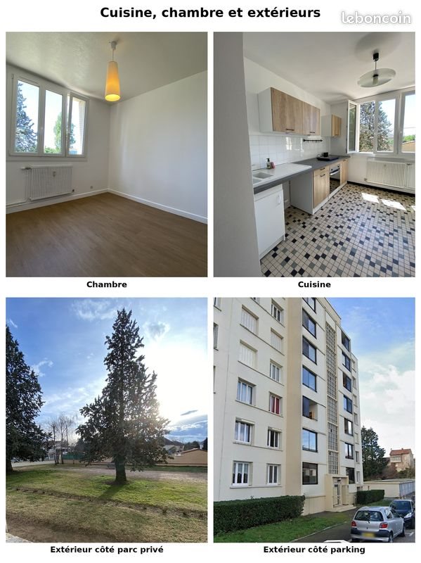 Appartement à louer, 40m², Roanne