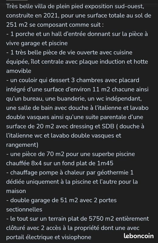 Maison à vendre, 172m², Bellevue-la-Montagne