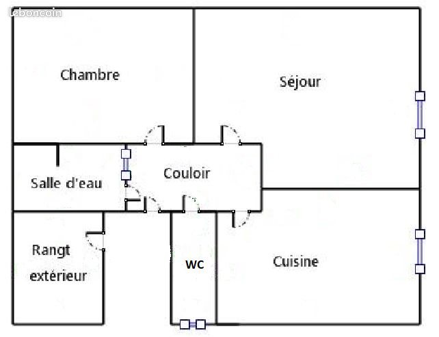 Appartement à louer, 60m², Fesches-le-Châtel