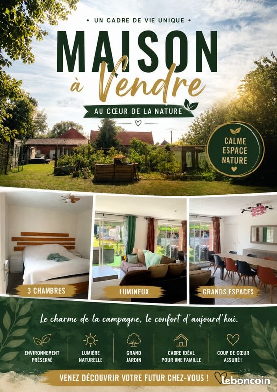 Maison à vendre, 110m², Rosult