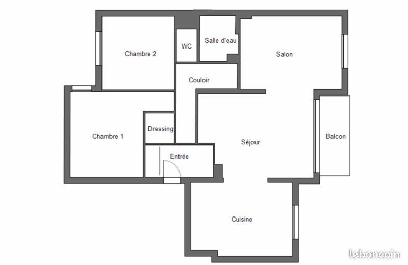 Appartement à louer, 75m², Lunel