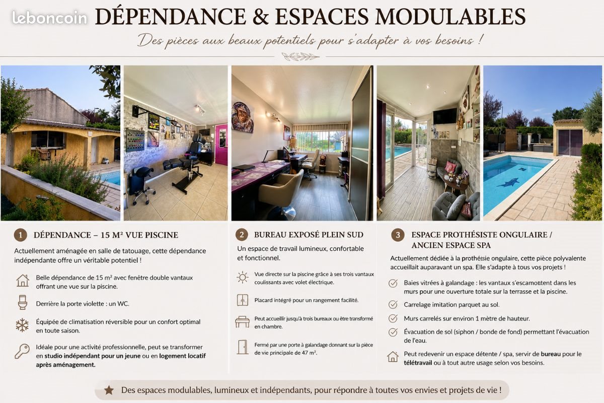 Maison à vendre, 166m², Lapalud