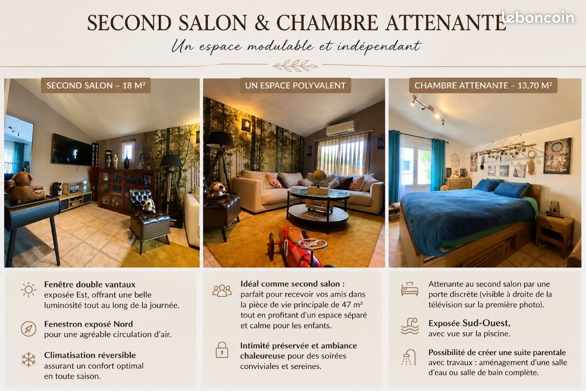 Maison à vendre, 166m², Lapalud