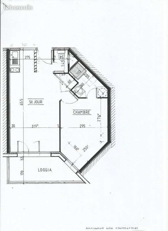 Appartement à louer, 37m², La Rochelle
