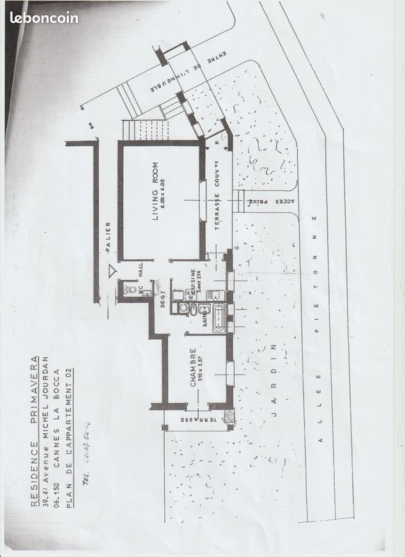 Appartement à louer, 51m², Cannes