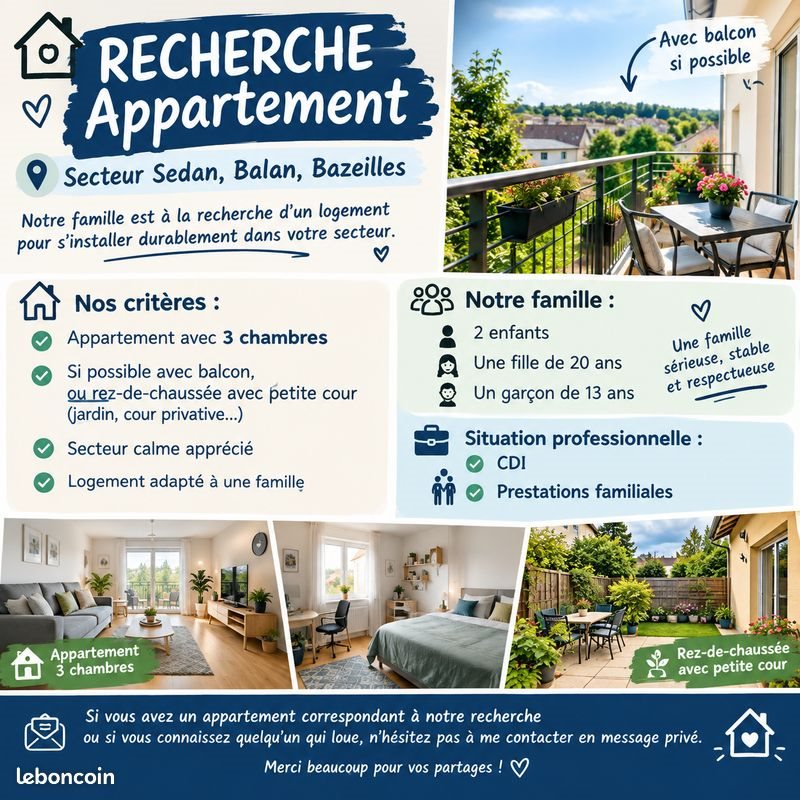 Appartement à louer, 100m², Wadelincourt