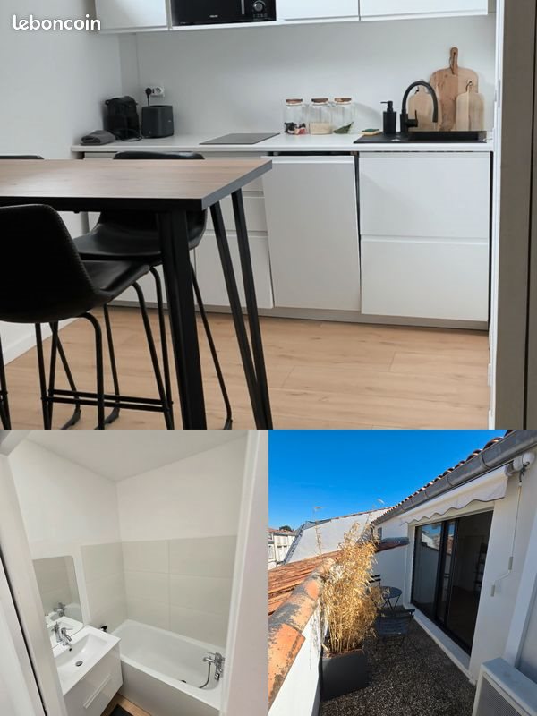 Appartement à louer, 30m², La Rochelle
