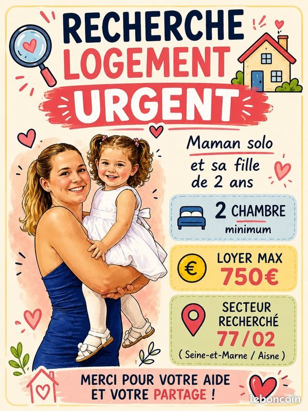Appartement à louer, 5m², Courpalay