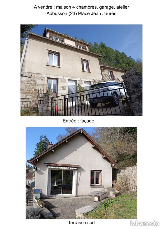 Maison à vendre, 142m², Aubusson