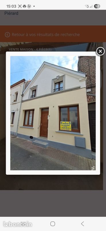 Maison à vendre, 80m², Denain