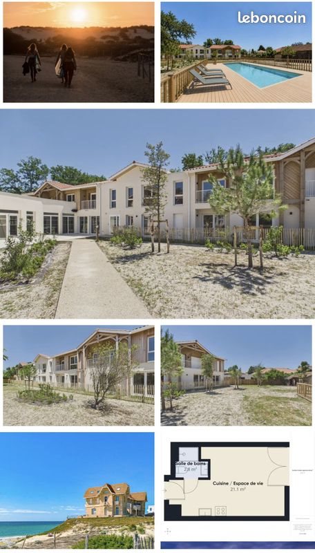 Appartement à vendre, 24m², Biscarrosse