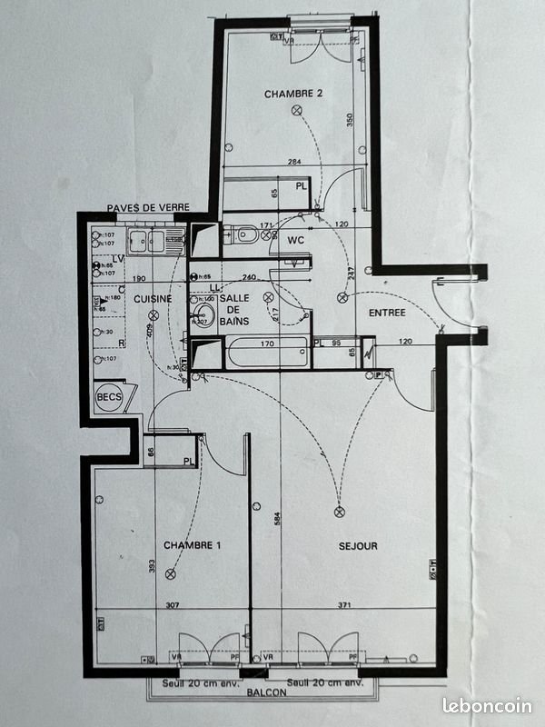Appartement à louer, 69m², Châtillon