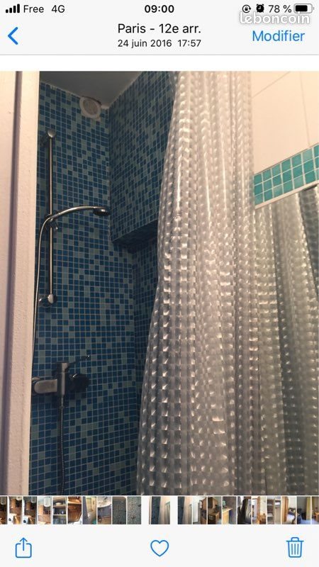 Appartement à louer, 17m², Paris 12ème